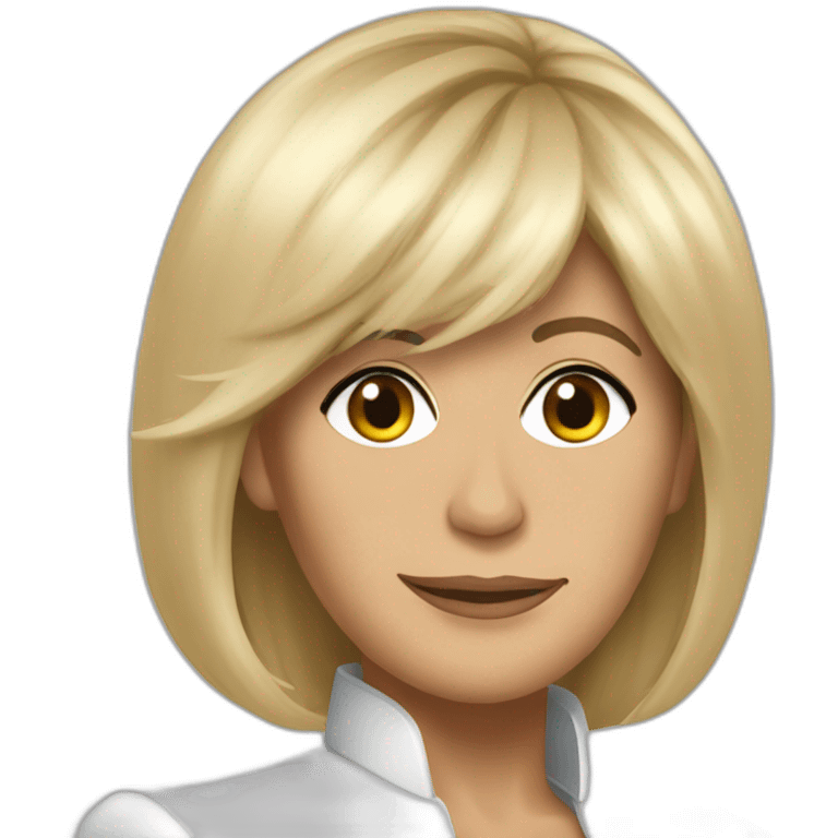 brigitte Macron emoji