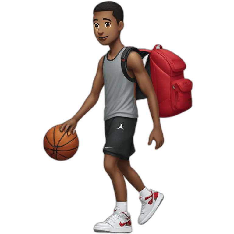 Nike tech boy with Jordan emoji