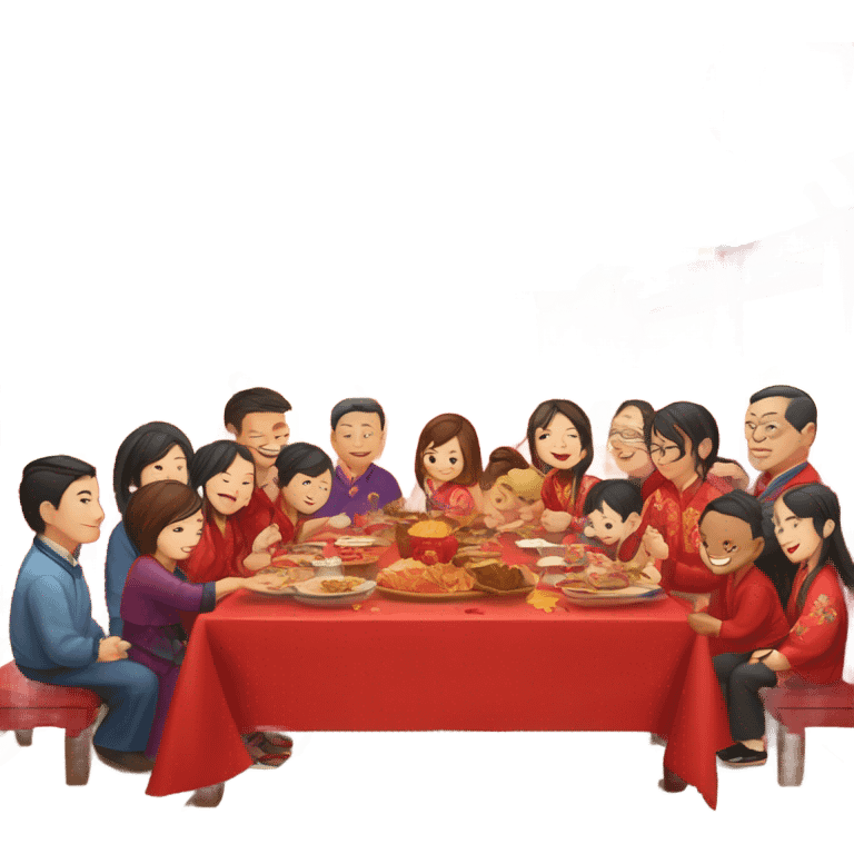 Lunar new year emoji