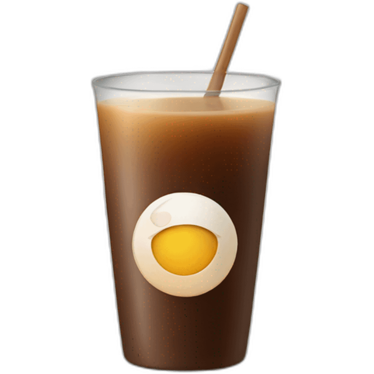 Yoga drink cofee emoji