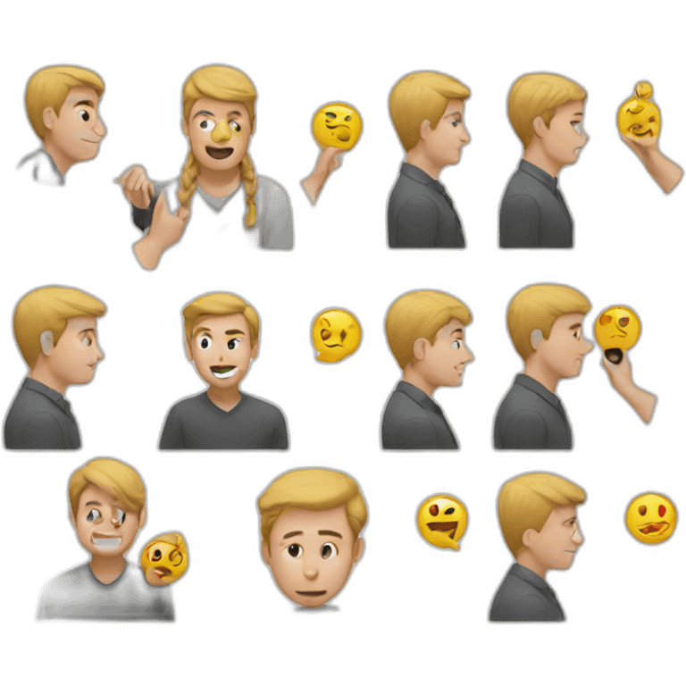 Usability test emoji