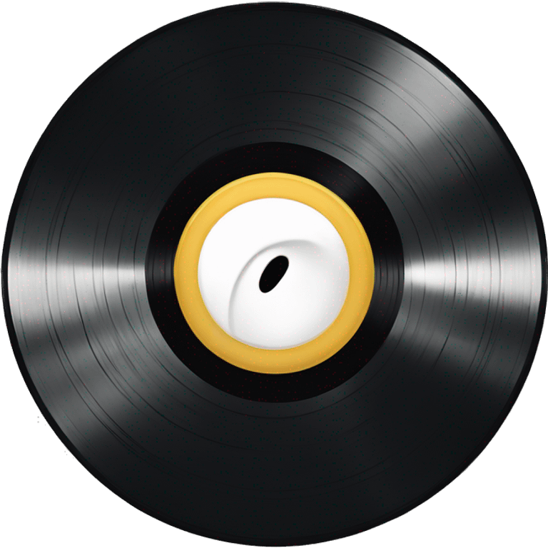 Vinyl record emoji