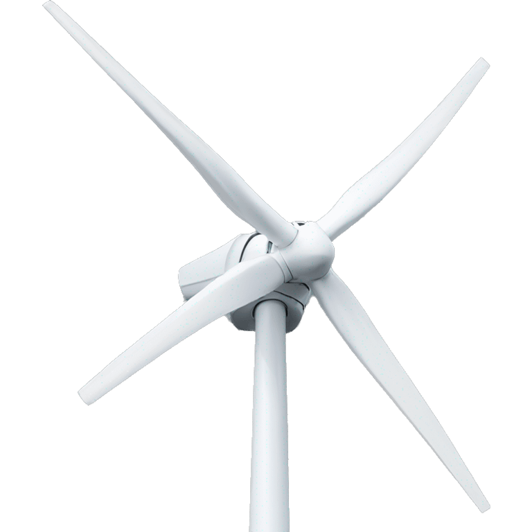 photorealistic Wind turbine emoji