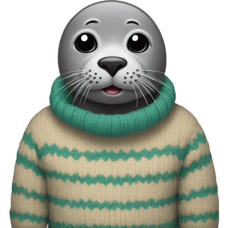 seal in sweater  emoji