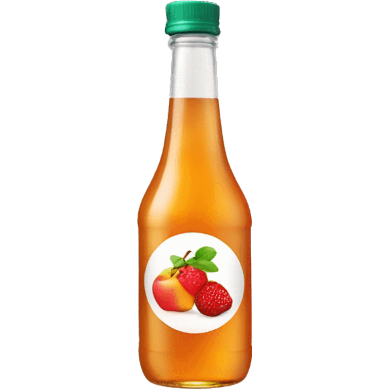 a bottle of fruit syrup emoji