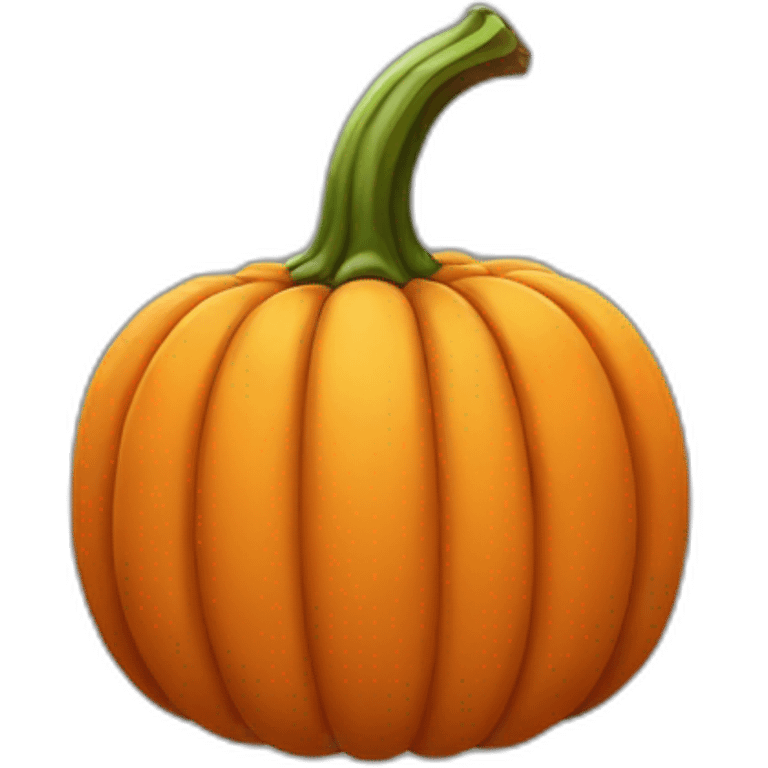 Hand-pumpkin emoji