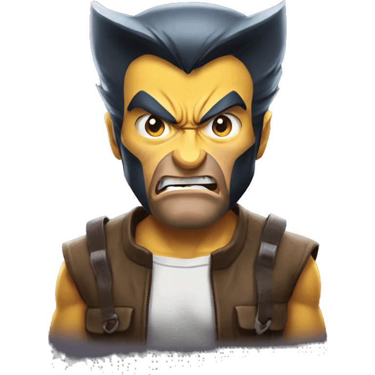 Wolverine angry emoji