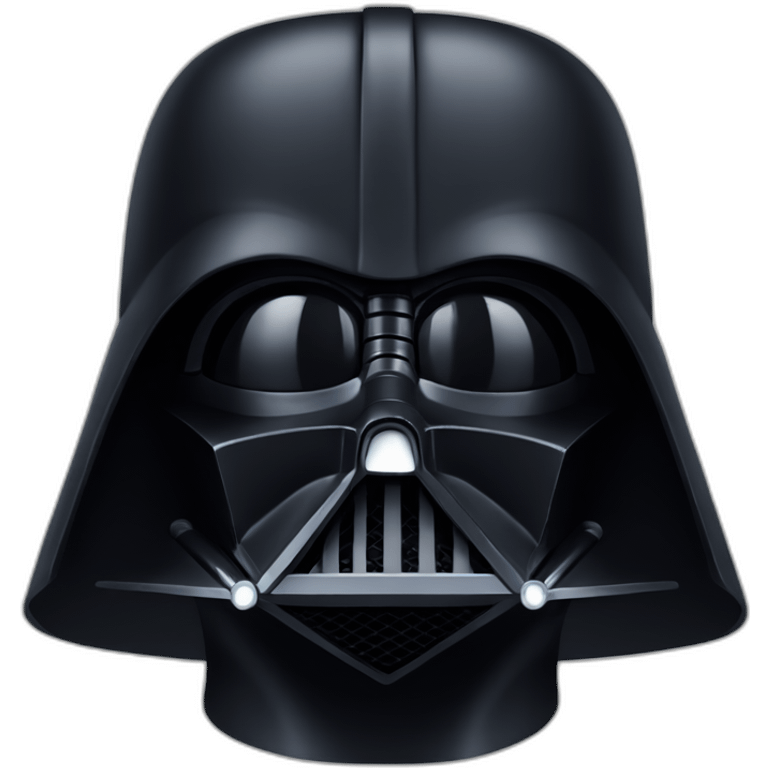 Darth vader head emoji