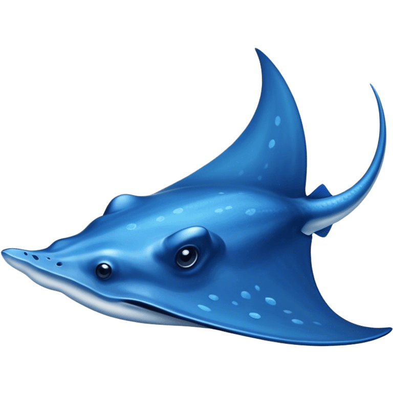 blue stingray emoji