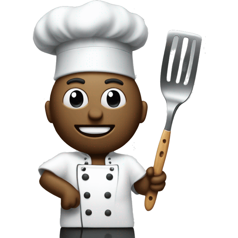 chef phantom with a knife and spatula emoji