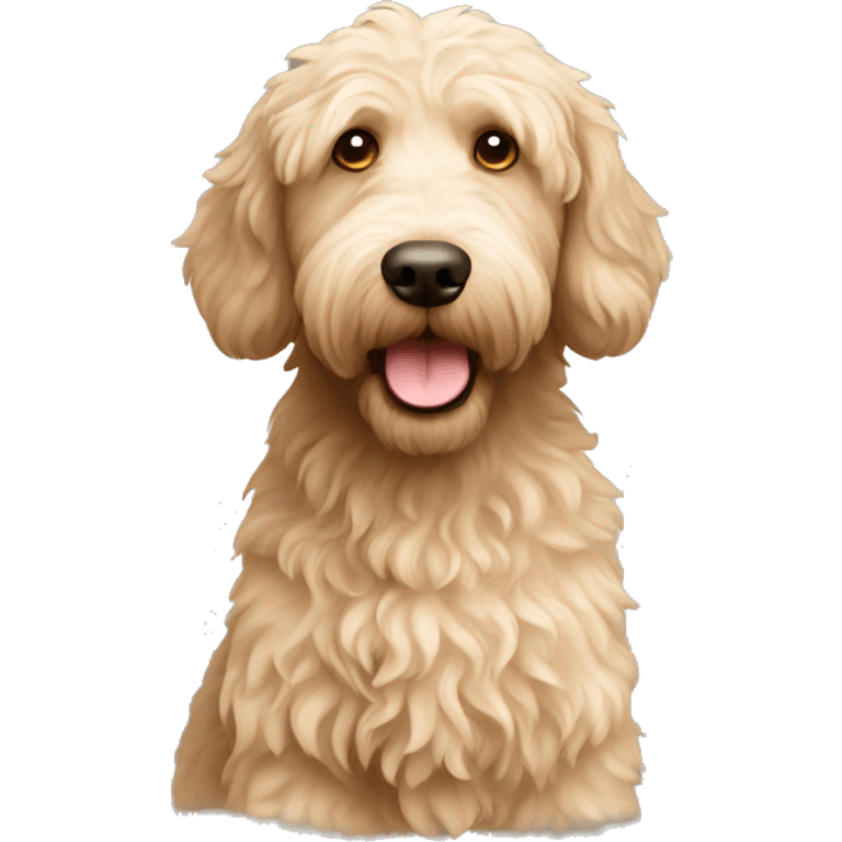 Labradoodle  emoji