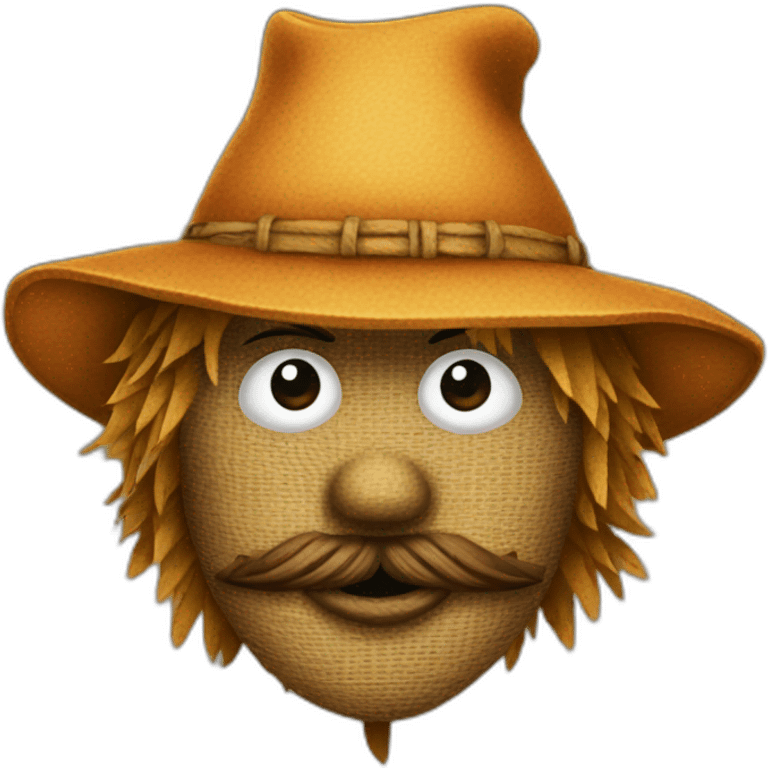 scarecrow emoji