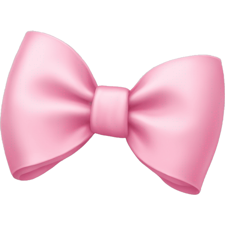 Baby pink bow emoji