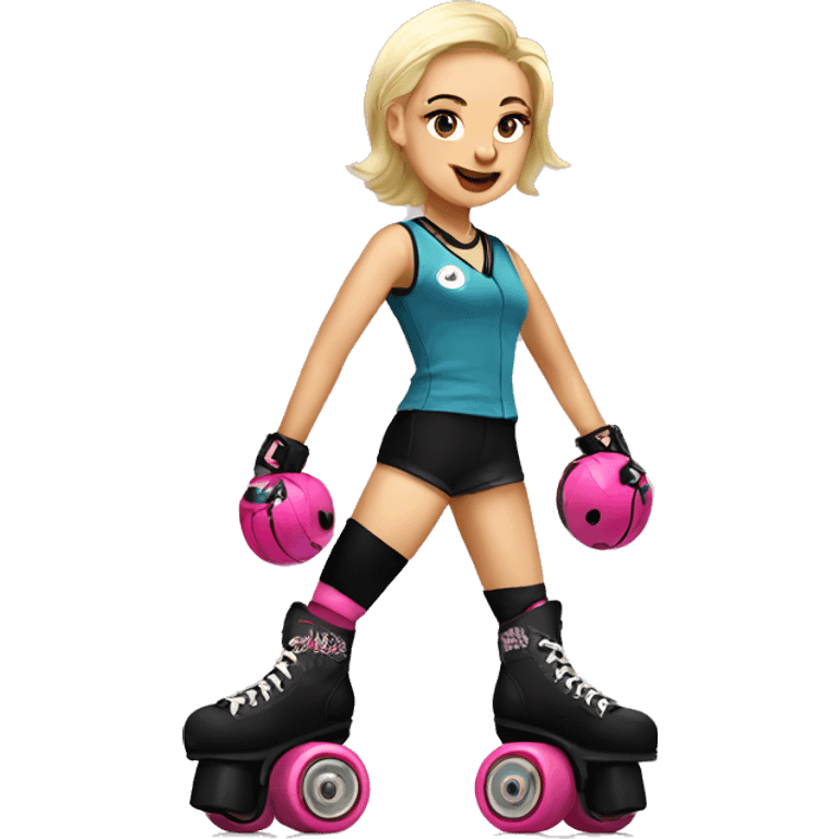 roller derby emoji