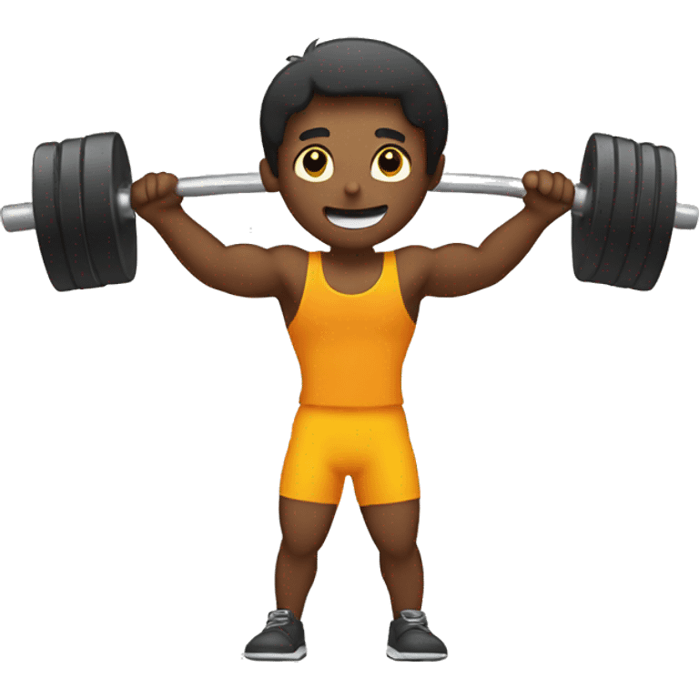 person lifting weight emoji