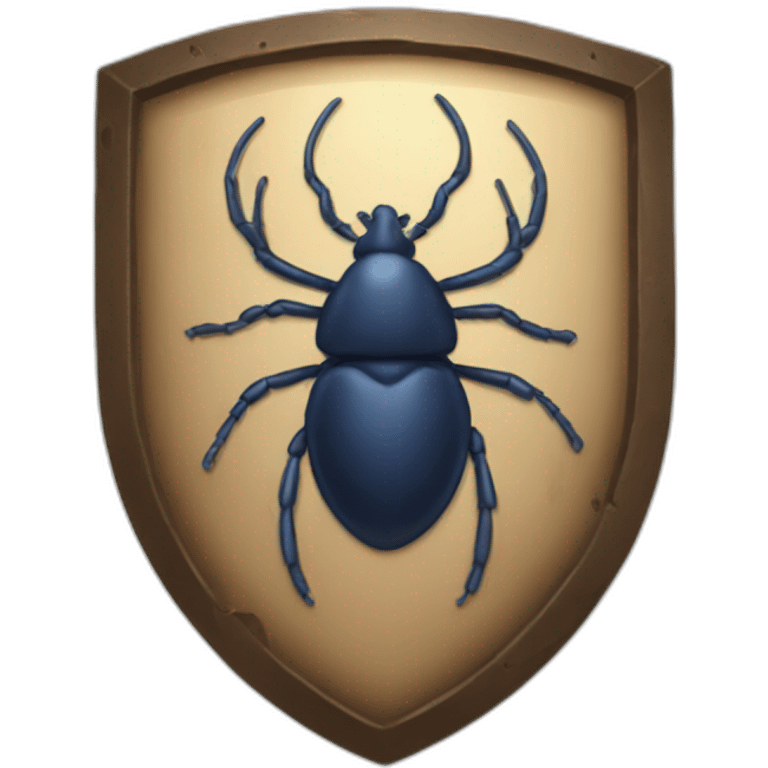 Tick on the shield emoji