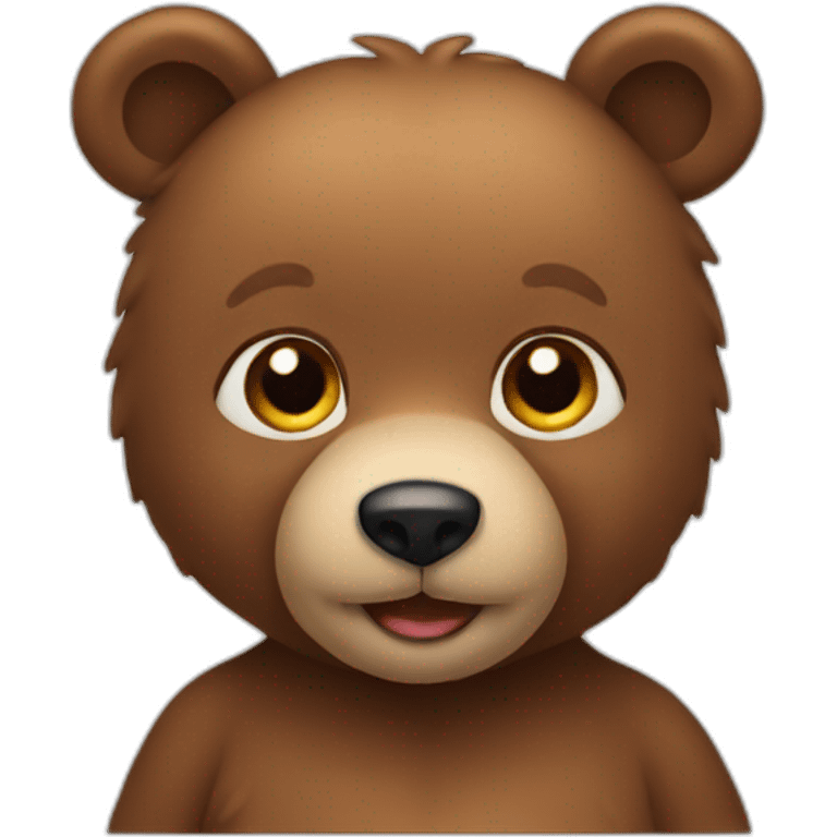 little bear emoji