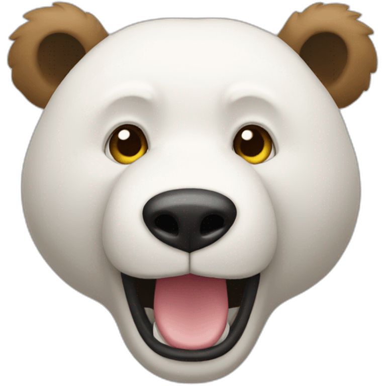 Emojis de oso blanco  emoji