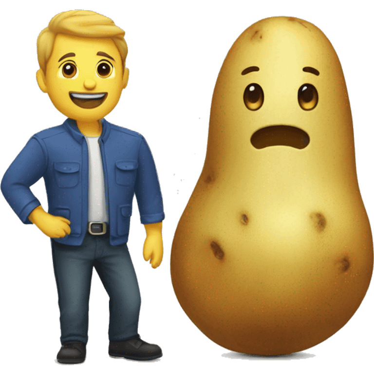 Lucashemko and potato emoji