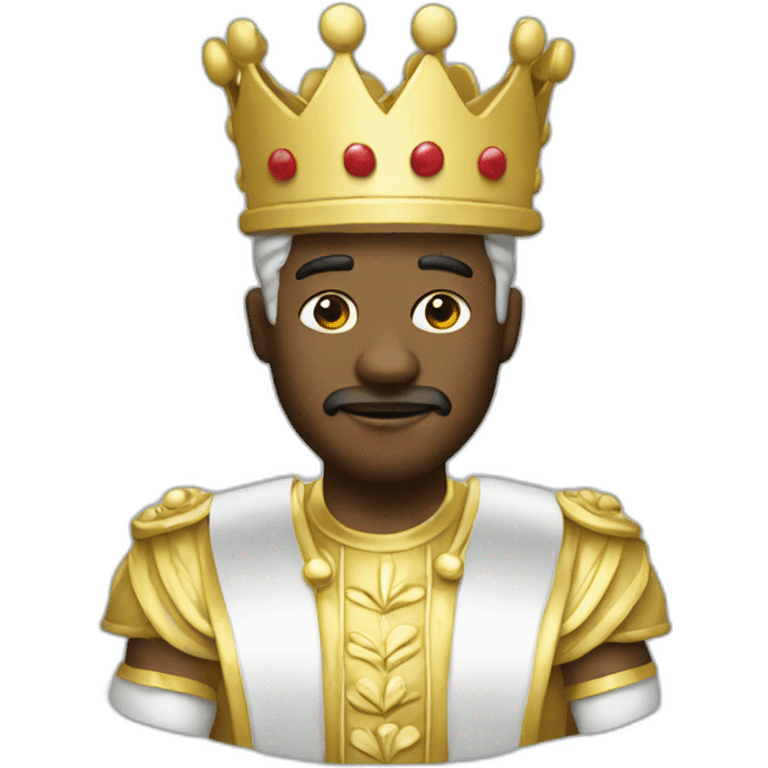 king money white  emoji