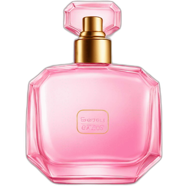 Luxury Fragrance bottle pink tint emoji