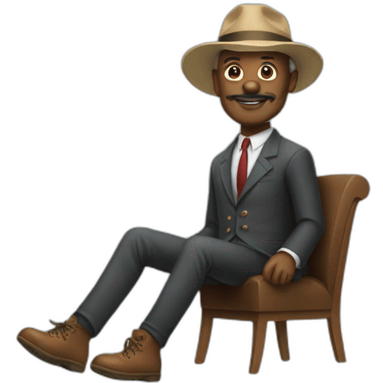 Teddy long legs emoji