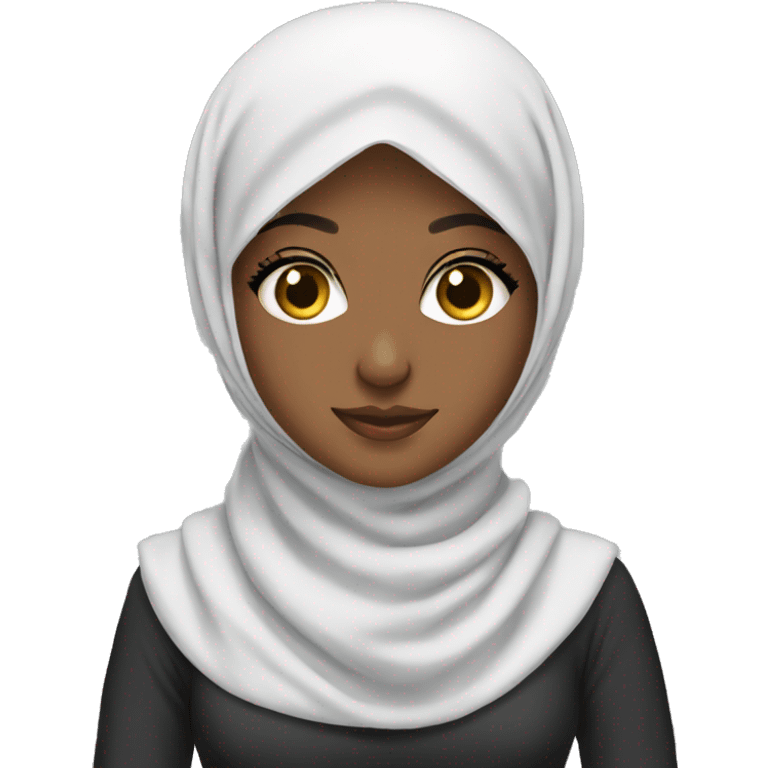 Hijaby beautiful girl emoji