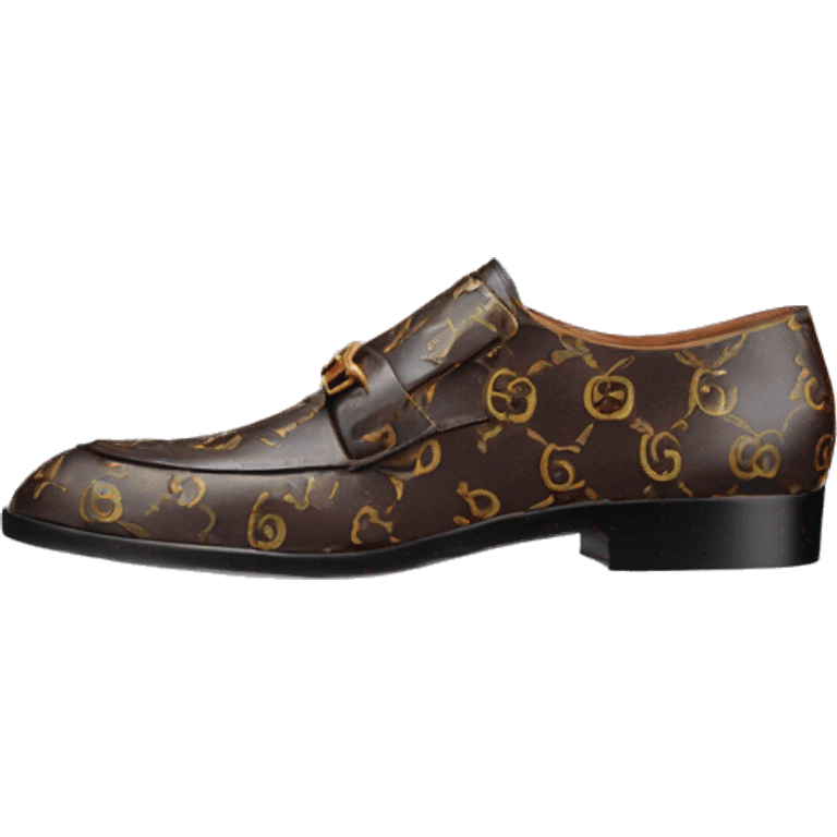 Gucci formal shoe emoji