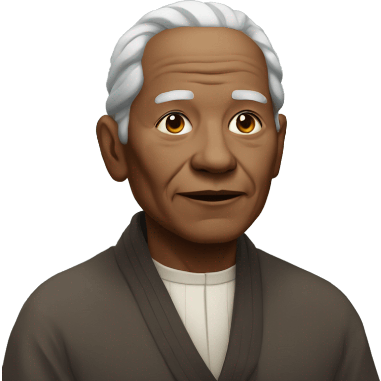 serene portrait of an elder emoji