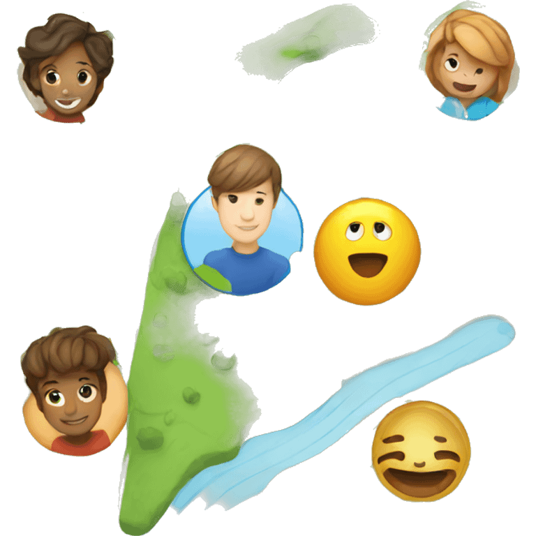 map with friends emoji