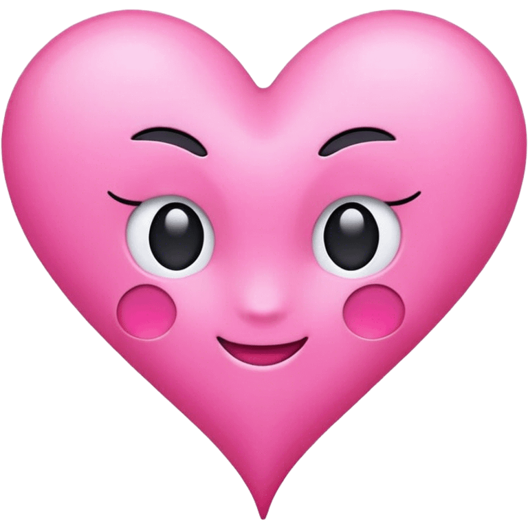 Pink emoji