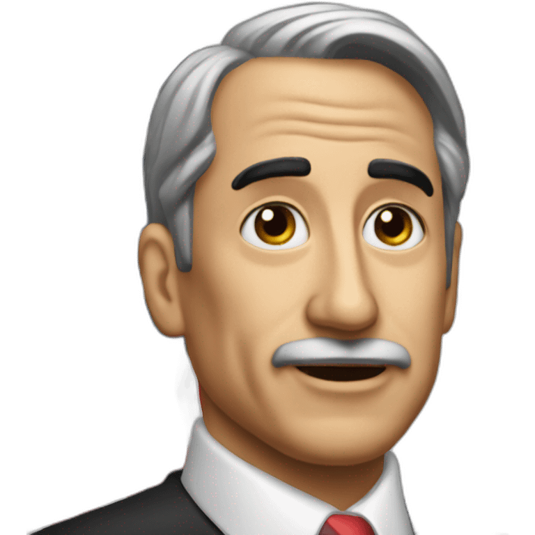 president alberto nunez feijoo emoji