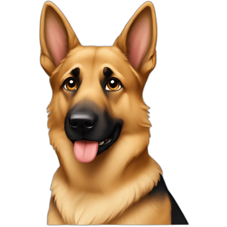 german shepard emoji