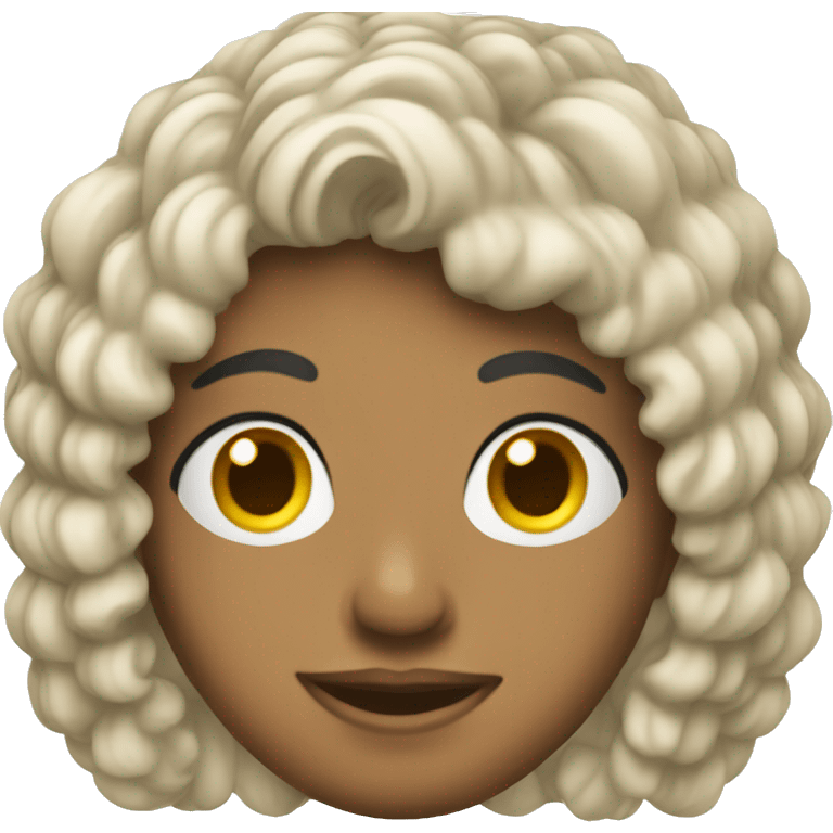 Güera with highlights  emoji