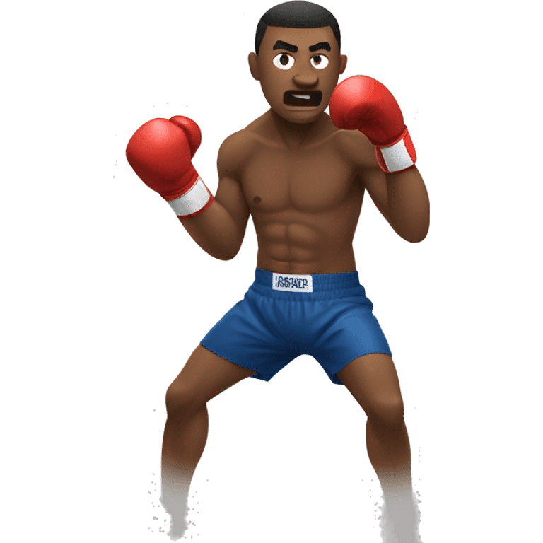 boxer throwing a punch emoji