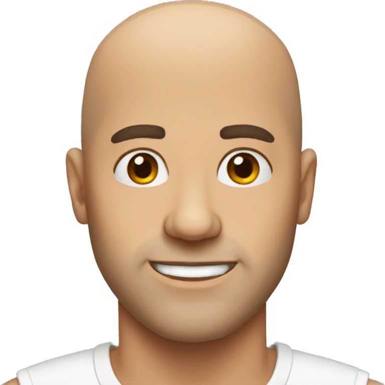 Bald guy  emoji