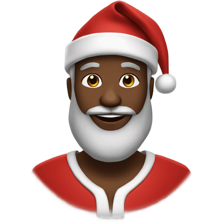 Black Santa  emoji