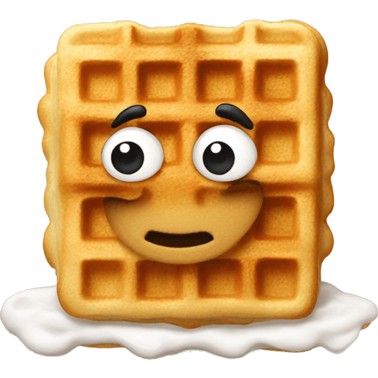 Poetic waffles  emoji