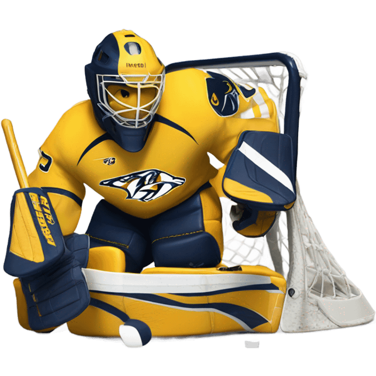 Nashville predators goalie emoji