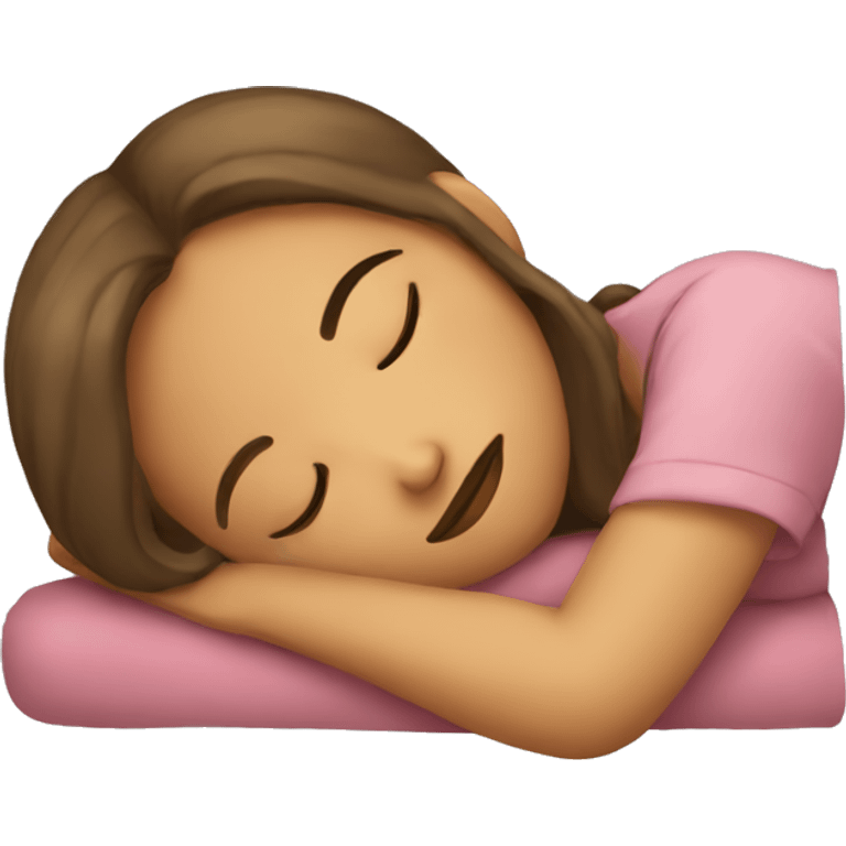 sleeping girl emoji