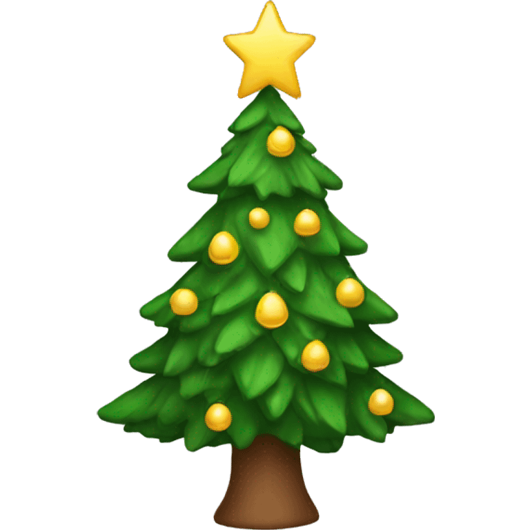 Xmas tree emoji