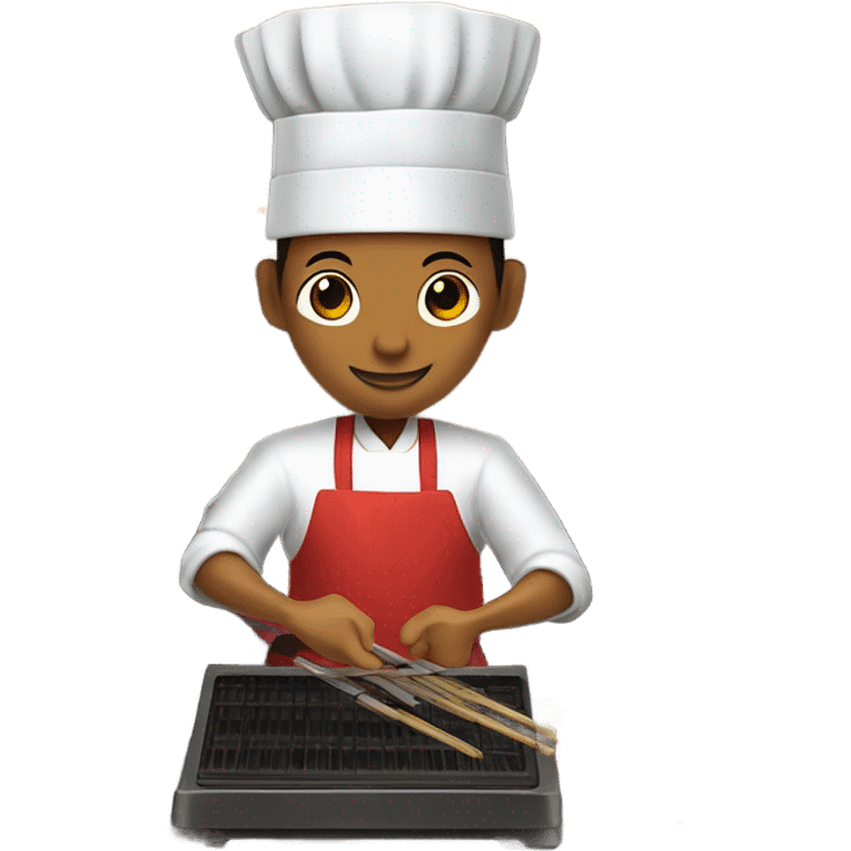 Hibachi chef  emoji