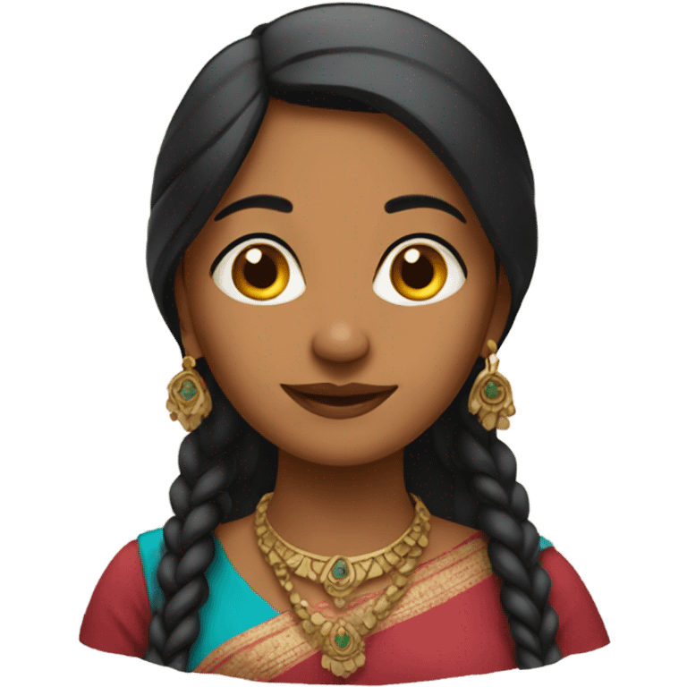 Indian woman emoji