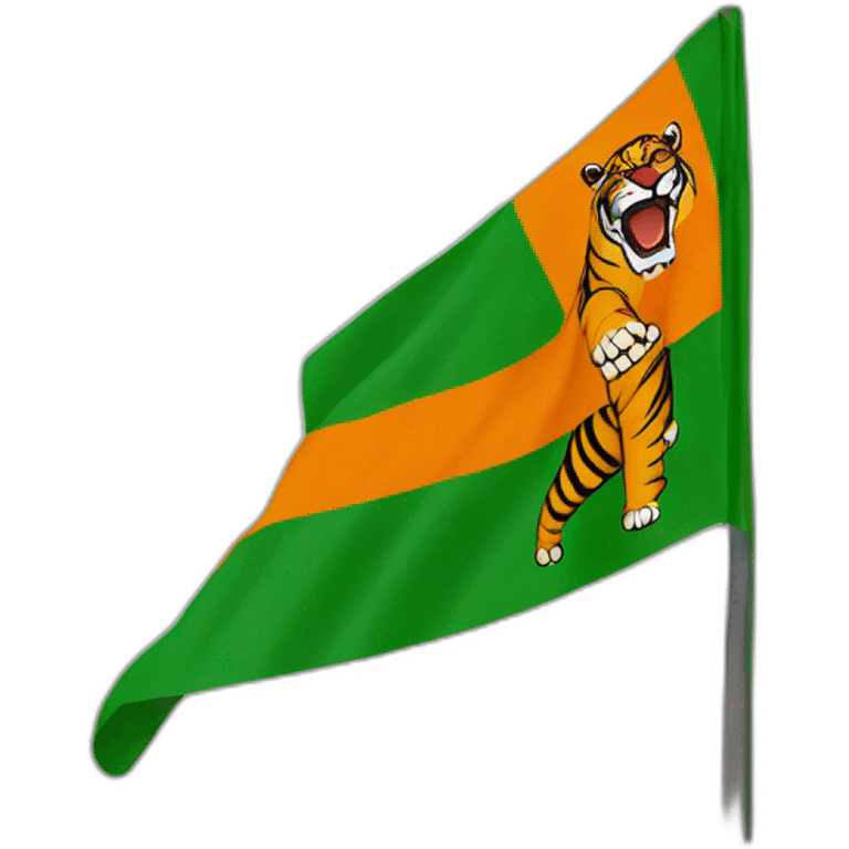 Tamil tiger flag emoji