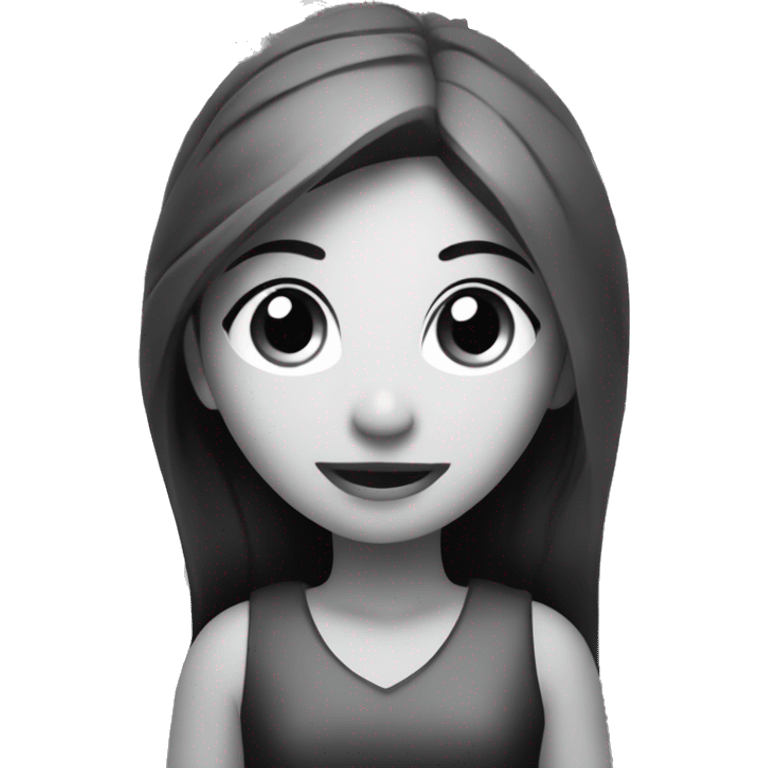 deeksha bhoomi in black and white emoji