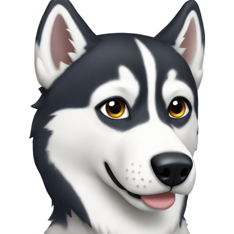 Husky emoji