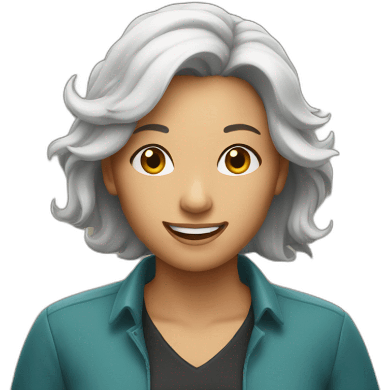 Woman winning emoji