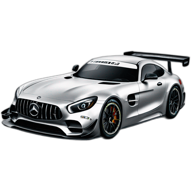 Mercedes AMG GT3 emoji