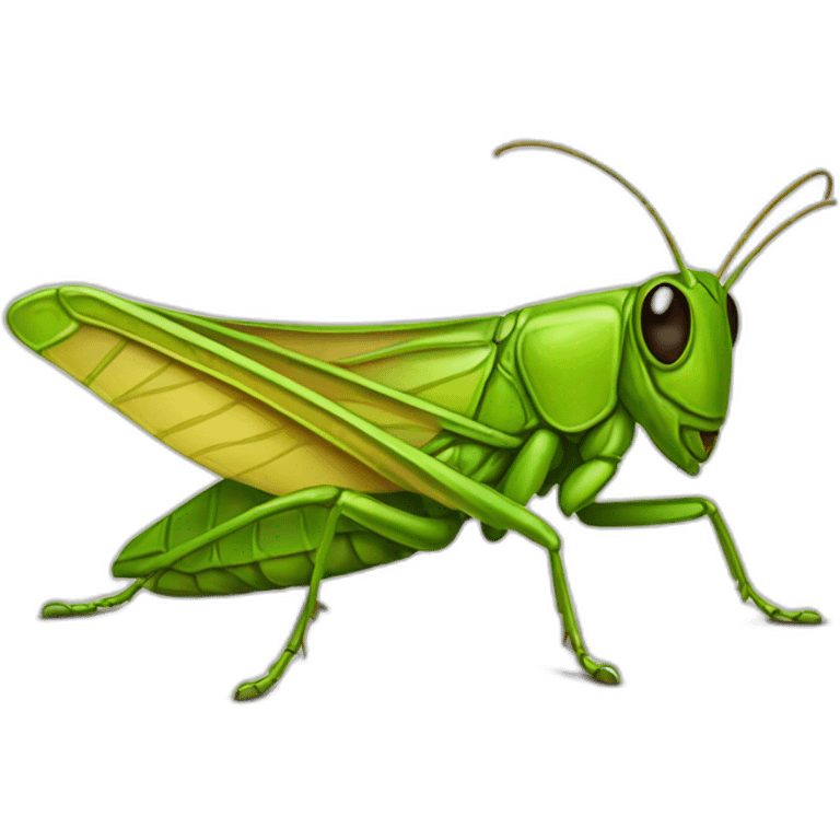 grasshopper elegant artsy emoji