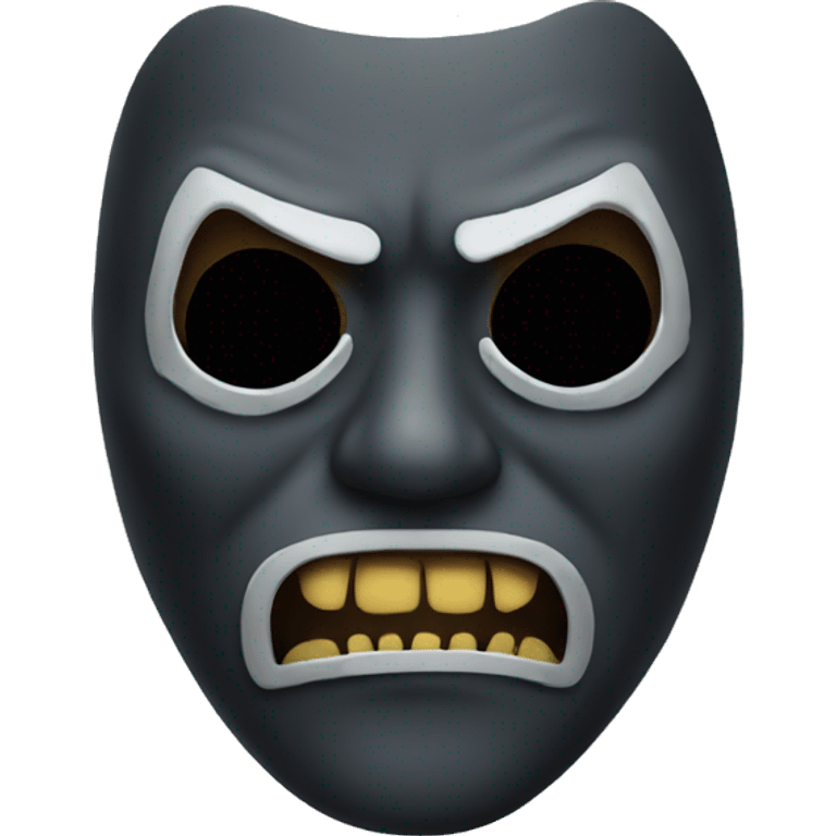 scary mask emoji